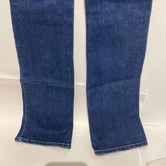 Aeropostale Women's Blue Denim Stretch Curvy Boot Jeans Medium Wash Size 00 Long - Picture 7 of 12